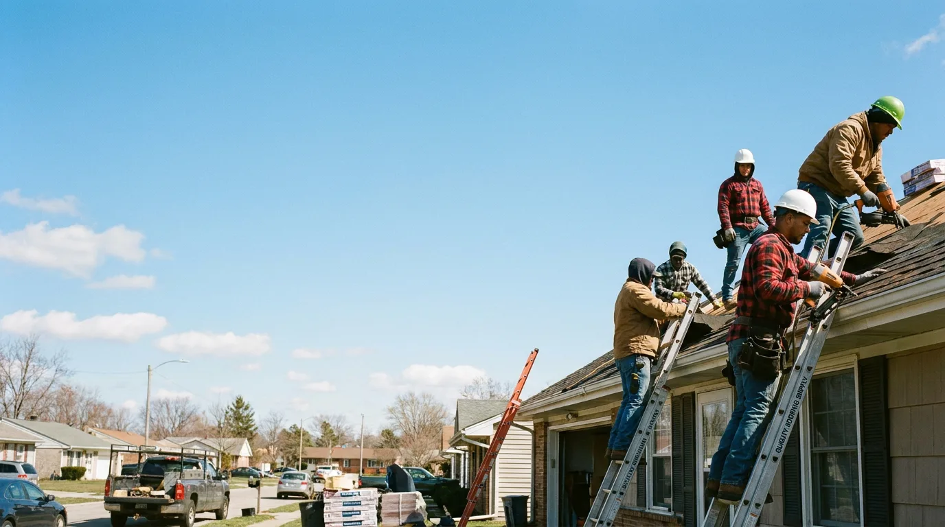 Roofing in Elkhart, IL near me